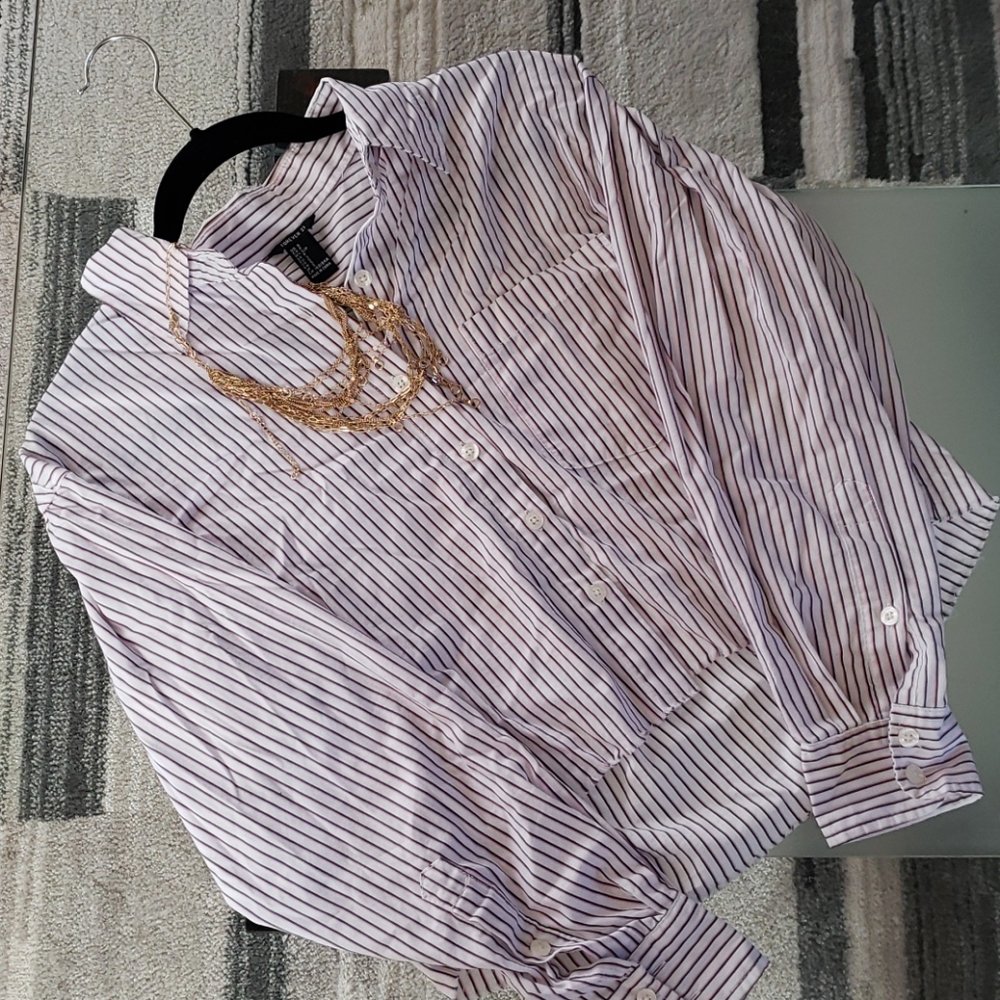 Cropped Button Up